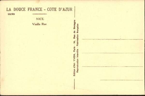 Nice Alpes Maritimes Vieille Rue – Bild 2