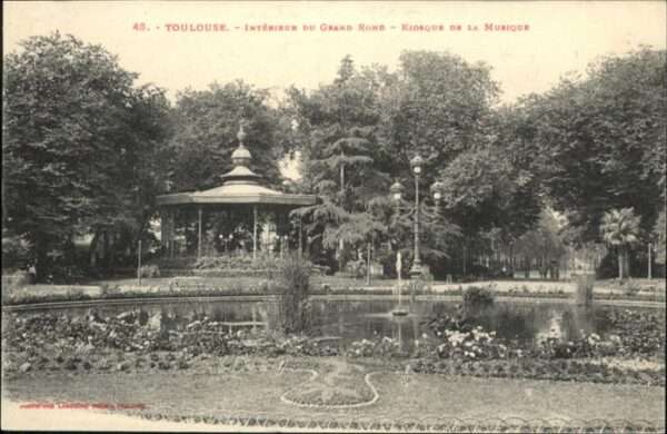 Toulouse Haute-Garonne Grand Rond Kiosque de la Musique