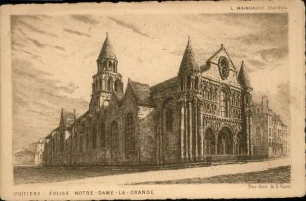 Poitiers 86 Eglise Notre Dame