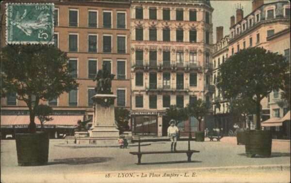 Lyon France Place Ampere