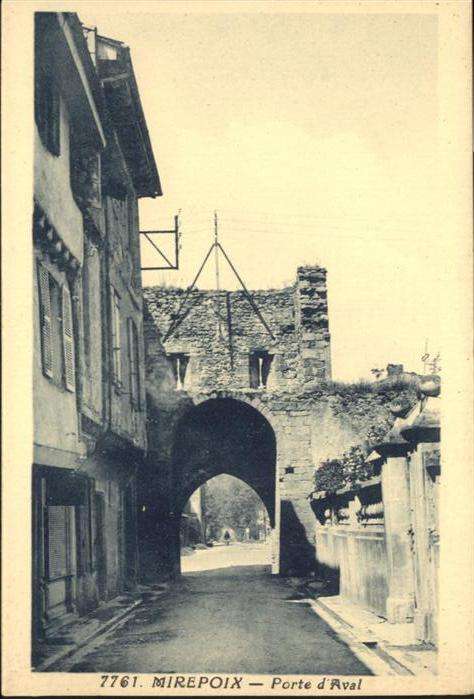 Mirepoix Ariege Porte Aval