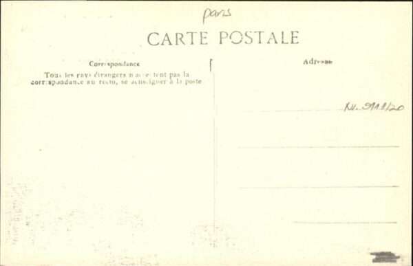 Paris Boulevard Poste Saint Denis Kutsche – Bild 2