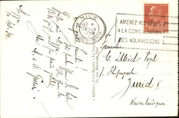 Nice Alpes Maritimes Plage Quai Etats Unis – Bild 2