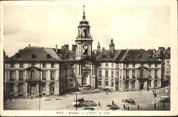 Rennes Ille-et-Vilaine Hotel de Ville