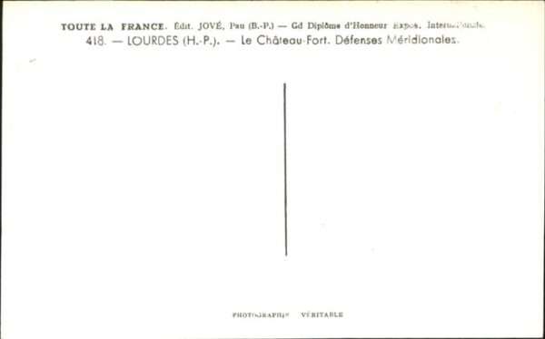 Lourdes Hautes Pyrenees Chateau Fort – Bild 2