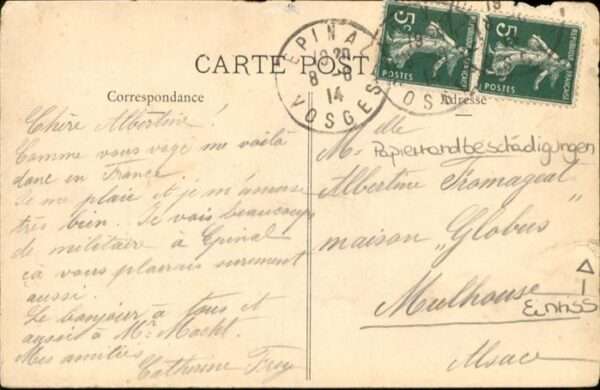 Epinal Vosges Fontaine Pinau Rue Rualmenil – Bild 2
