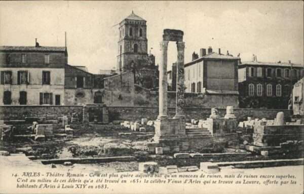 Arles Bouches-du-Rhone Theatre Romain