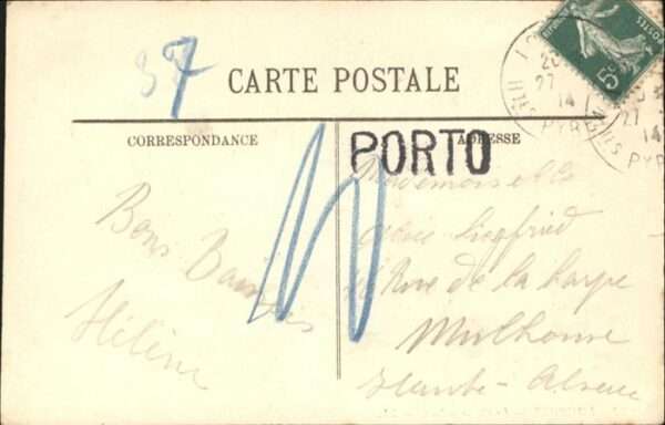 Lourdes Hautes Pyrenees Chateau Fort Brücke – Bild 2