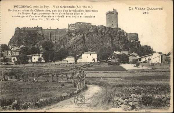 Polignac Haute-Loire Ruines Chateau