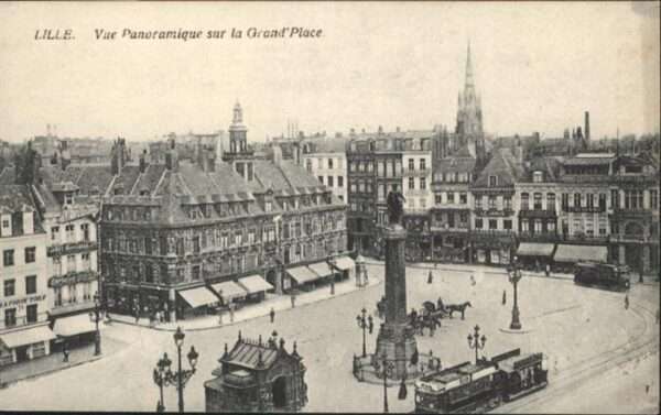 Lille Nord Grand Place Strassenbahn