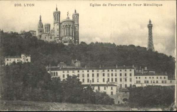 Lyon France Eglise Fourviere