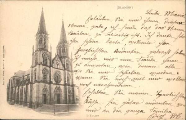Blamont Meurthe-et-Moselle Eglise