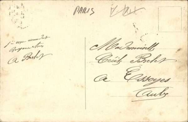 Paris [Handschriftlich] Armee Paradeaufstellu – Bild 2