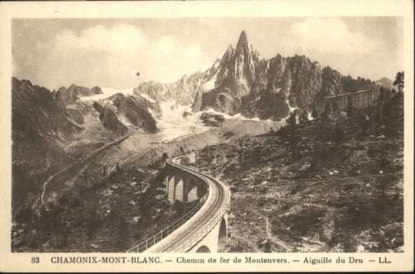 Chamonix Chemin Montenvers Brücke