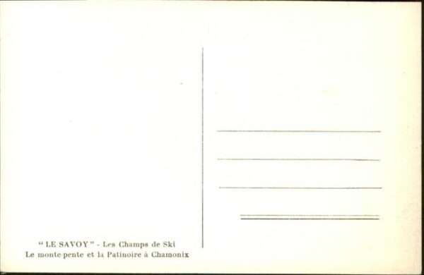 Chamonix Skilift – Bild 2
