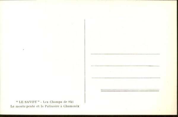 Chamonix Skilift – Bild 2