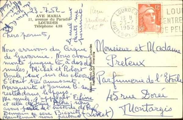 Lourdes Hautes Pyrenees Avenue du Paradis – Bild 2