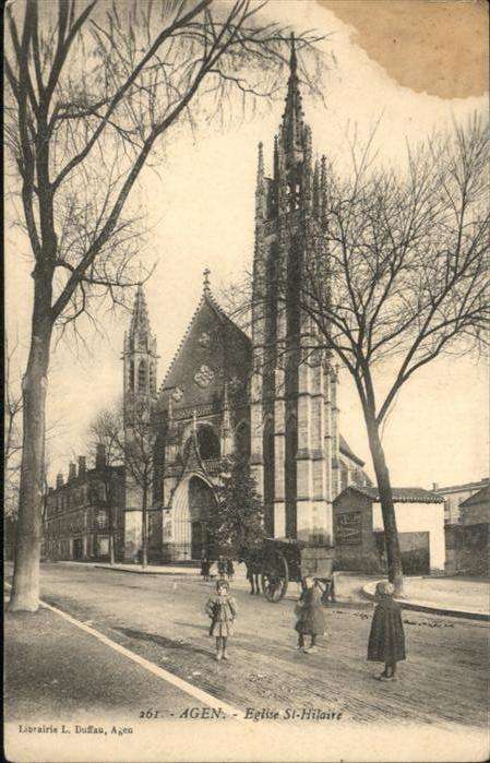 Agen Eglise St Hilaire Kutsche