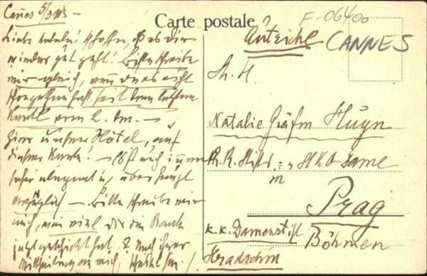 Cannes Alpes-Maritimes [Handschriftlich] – Bild 2