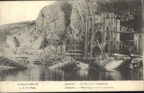 Dinant Wallonie Pont Cathedral