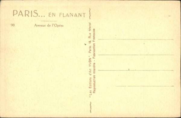Paris Avenue of Opera – Bild 2