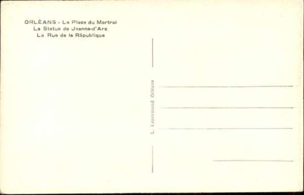 Orleans Loiret Place du Martroi – Bild 2