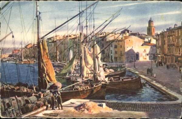 Saint-Tropez Var Port Schiff