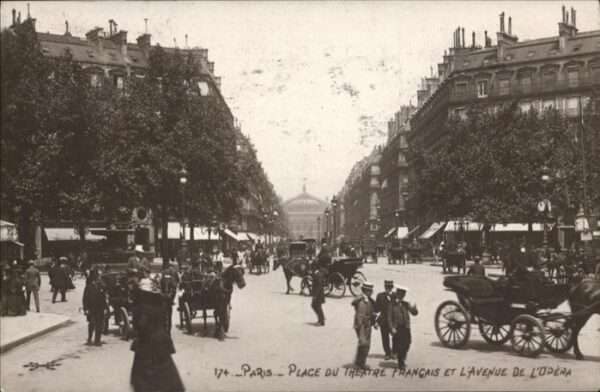 Paris Place Theatre Kutsche