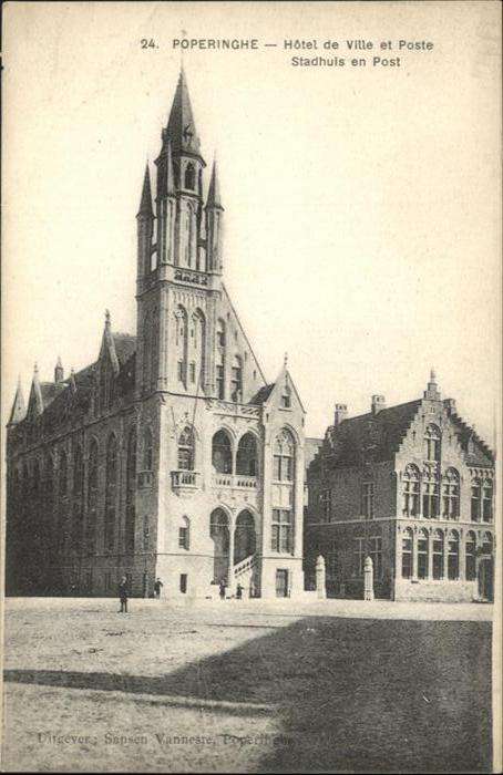 Poperinge Hotel de Ville Poste