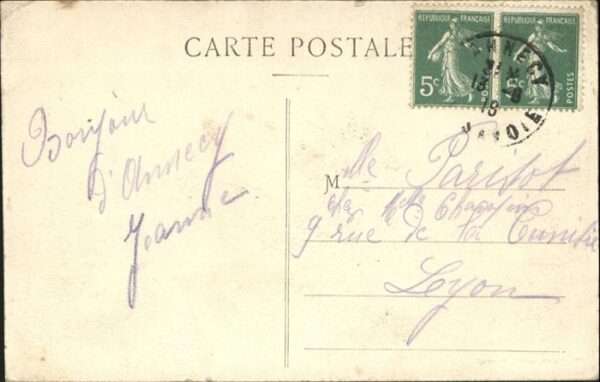 Annecy Haute-Savoie Lac Col de Bornette Schiff – Bild 2