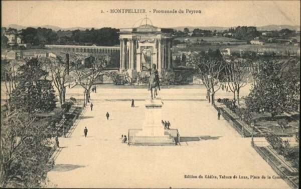 Montpellier Herault Promenade Peyron