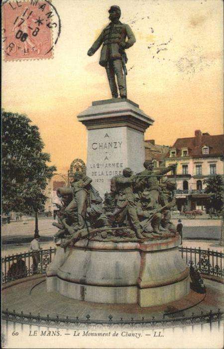 Le Mans Sarthe Monument Chanzy