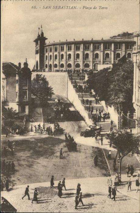 San Sebastian  Pais Vasco ES Plaza de Tours Kutsche