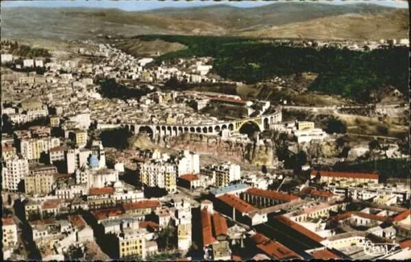 Constantine Algerien Fliegeraufnahme Pont Sidi Rached