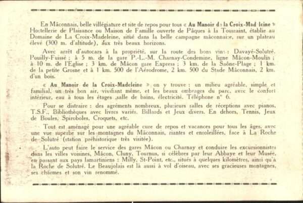 Charnay-les-Macon Manoir de La Croix-Madeleine – Bild 2