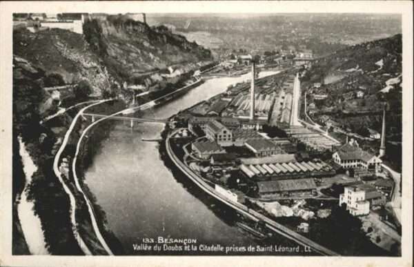 Besancon Doubs Citadelle Saint Leonard Brücke Fliegera