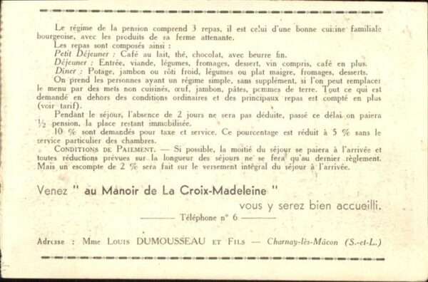Charnay-les-Macon Manoir de La Croix-Madeleine – Bild 2