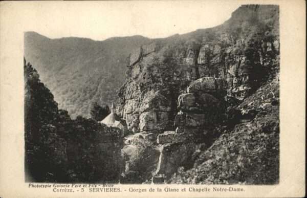 Correze Gorges de la Glane
chapelle Notre-Dame