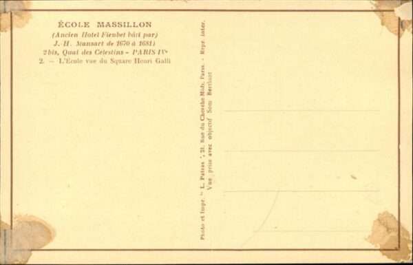 Paris Ecole Massillon – Bild 2