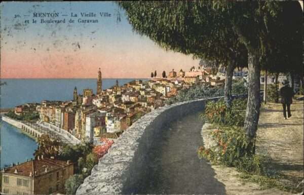 Menton Alpes Maritimes Vieille ville
Boulevard de Garavan