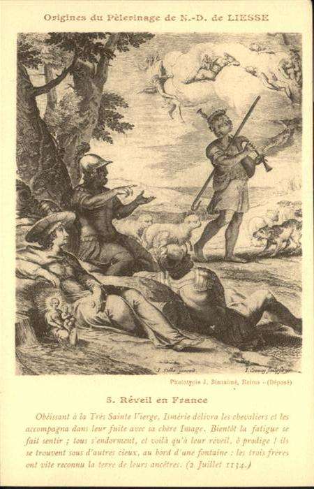 Liesse-Notre-Dame Origines du Peterinage de N.-D. de Lies