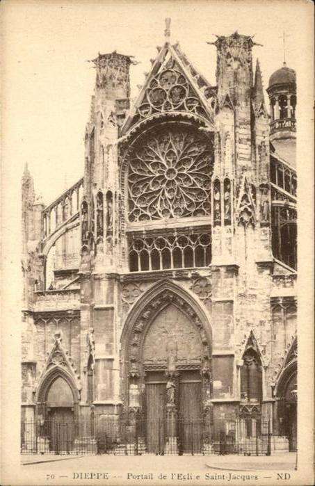 Dieppe 76 Eglise Saint Jacques