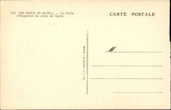Les Baux-de-Provence Porte d`Egulières du corps de Garde – Bild 2