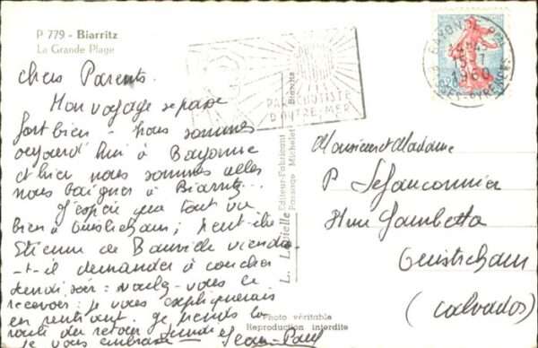 Biarritz Pyrenees Atlantiques Plage – Bild 2