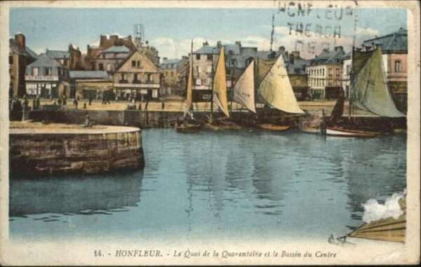 Honfleur Quai de la Quarantaine
Bassin du Centr