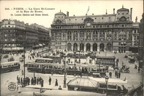 Paris Gare Saint lazare
Rue de Rome