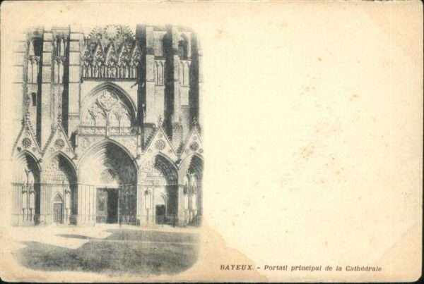 Bayeux Portail principal
Cahtedrale