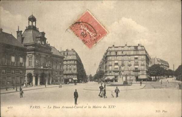 Paris Place Armand-Carrel
Mairie du XIX