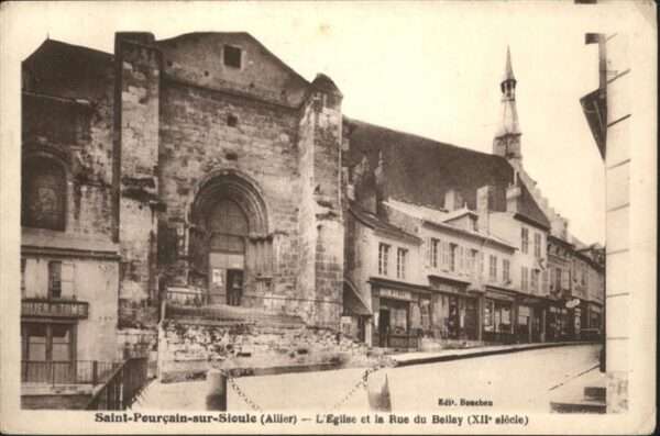 Saint-Pourcain-sur-Sioule Eglise
Rue du Bellay