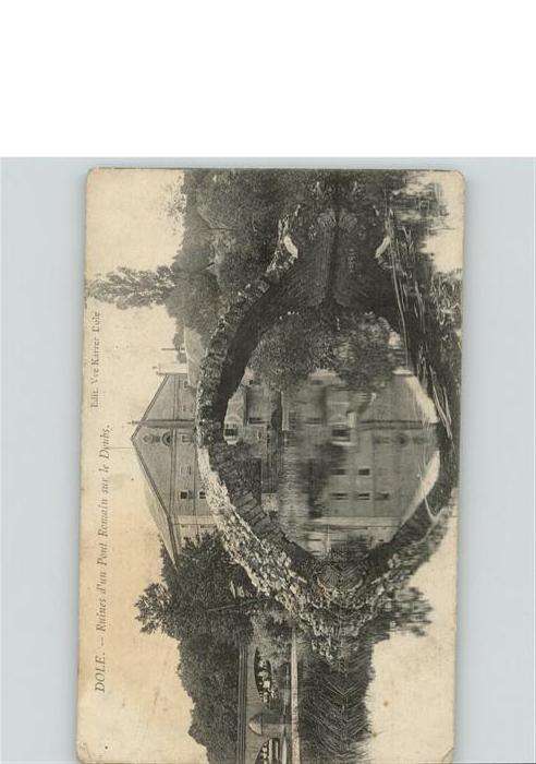 Dole Ruines d`un Pont Romains sur le Boubs